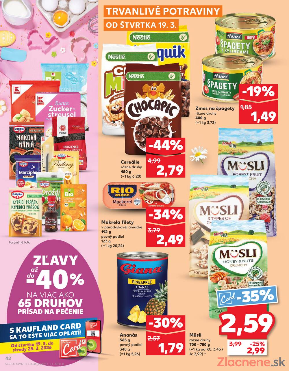 Kaufland 19.3. - 25.3. - Kaufland Trnava - Juh - Bratislavská