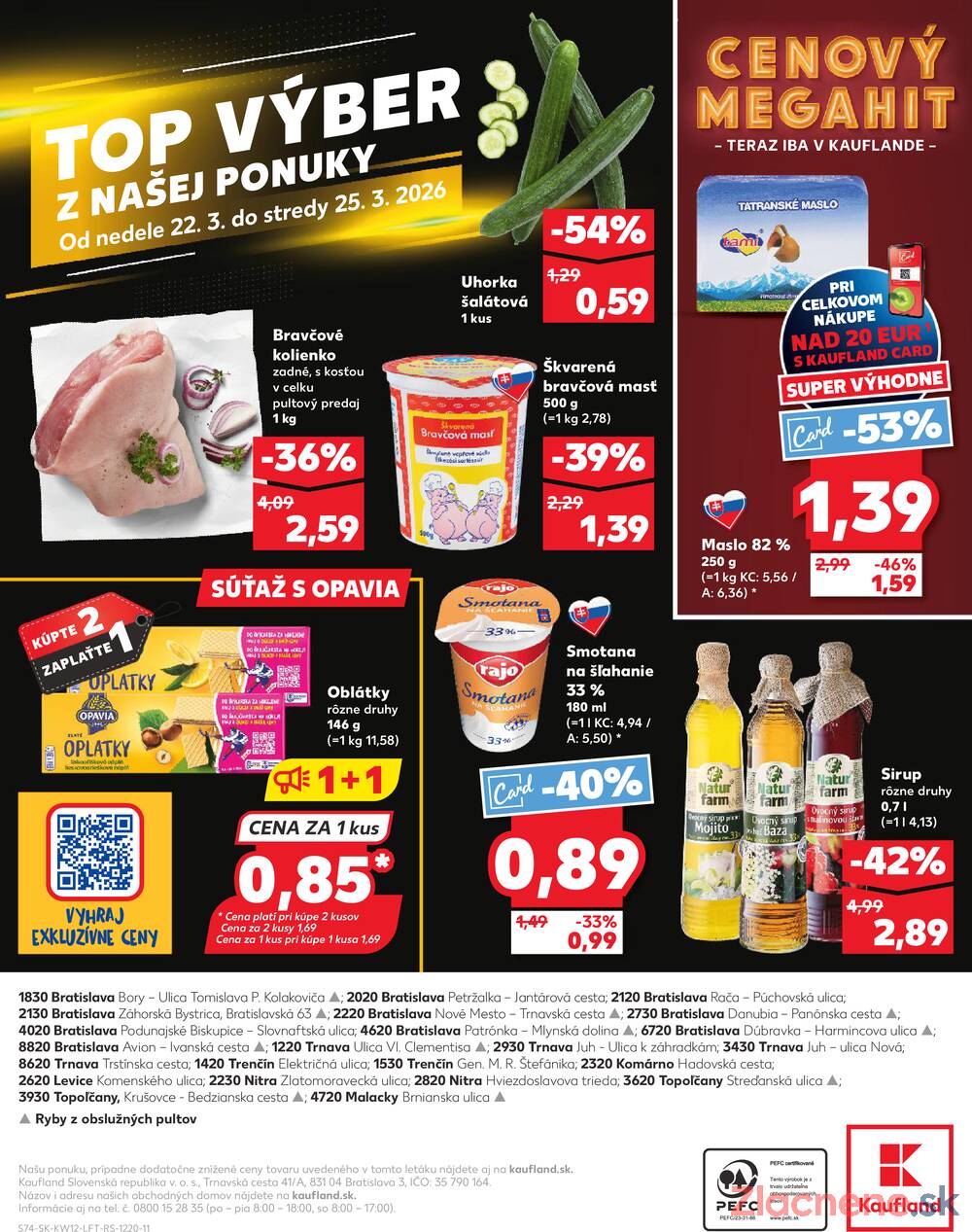 Kaufland 19.3. - 25.3. - Kaufland Trnava