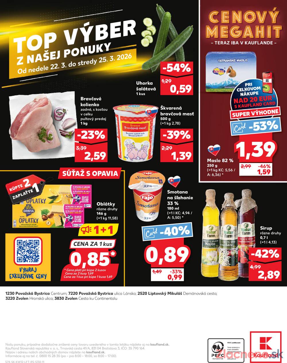 Kaufland 19.3. - 25.3. - Kaufland Považská Bystrica - Centrum