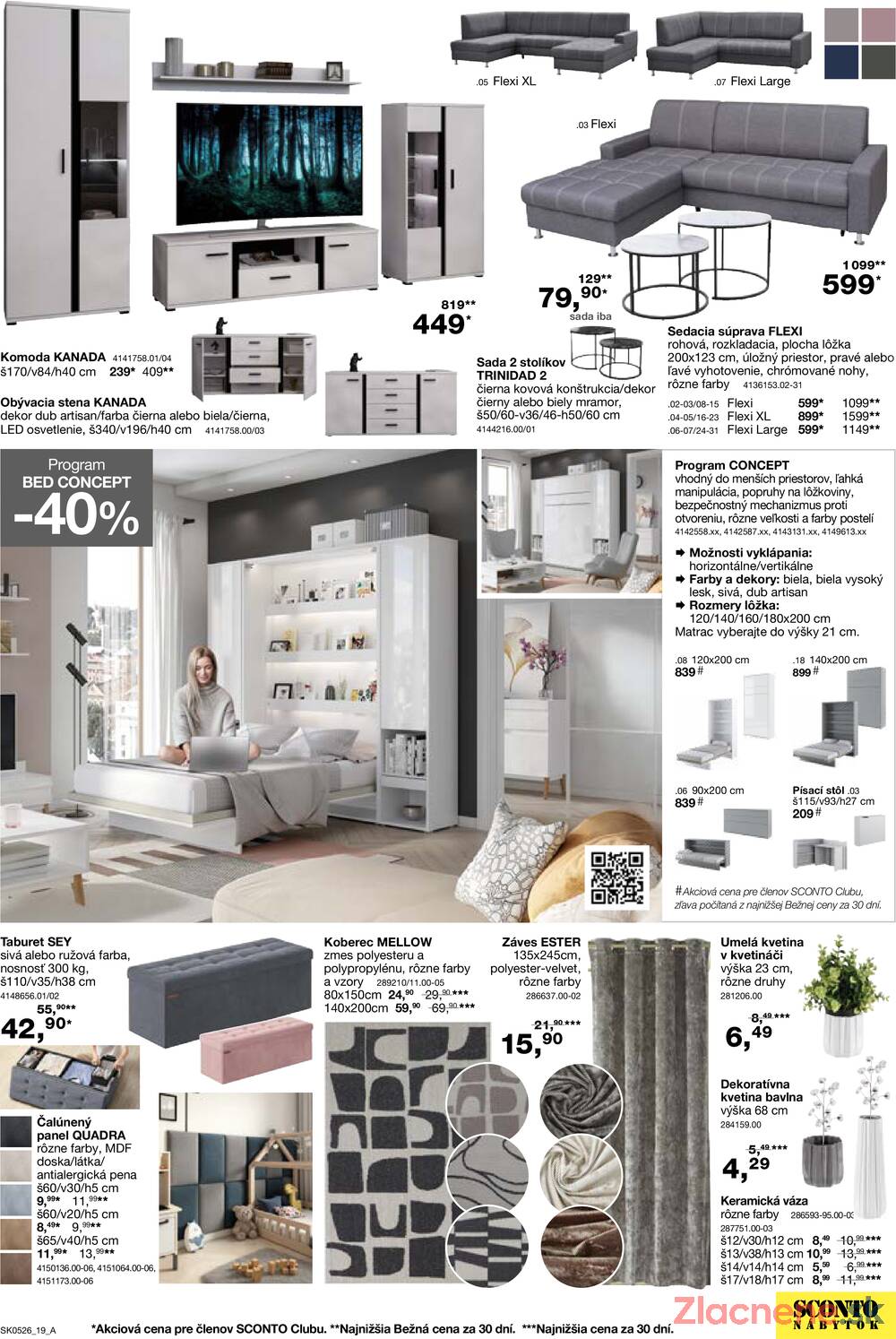 Leták SCONTO nábytok - Sconto nábytok od 25.3. do 21.4.2026 - strana 19