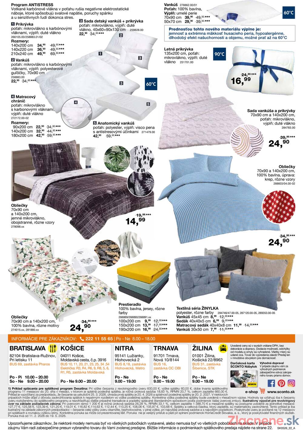 Leták SCONTO nábytok - Sconto nábytok od 25.3. do 21.4.2026 - strana 22 Leták SCONTO nábytok - Sconto nábytok od 25.3. do 21.4.2026 - strana 22