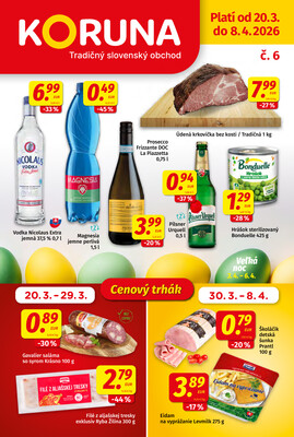 leták KORUNA