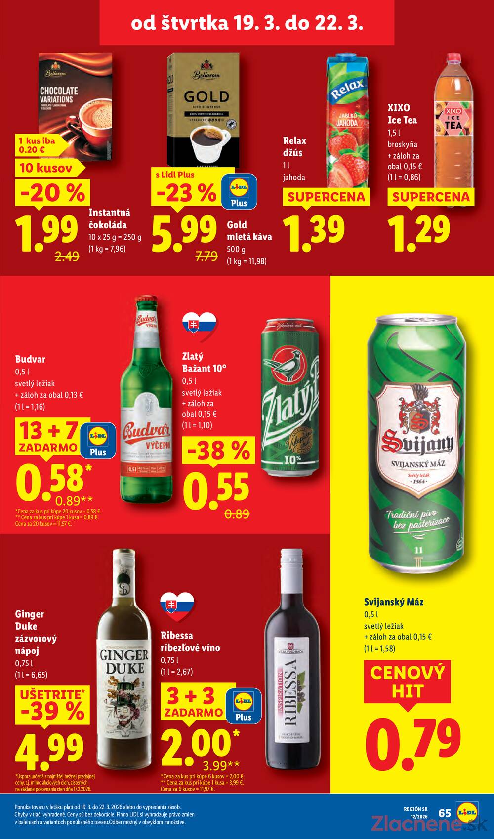 Lidl 19.3. - 22.3.