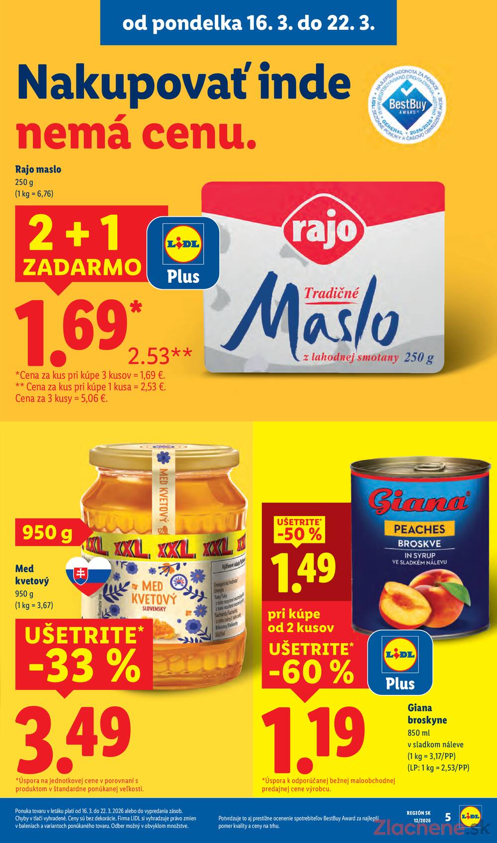 Lidl 19.3. - 22.3.