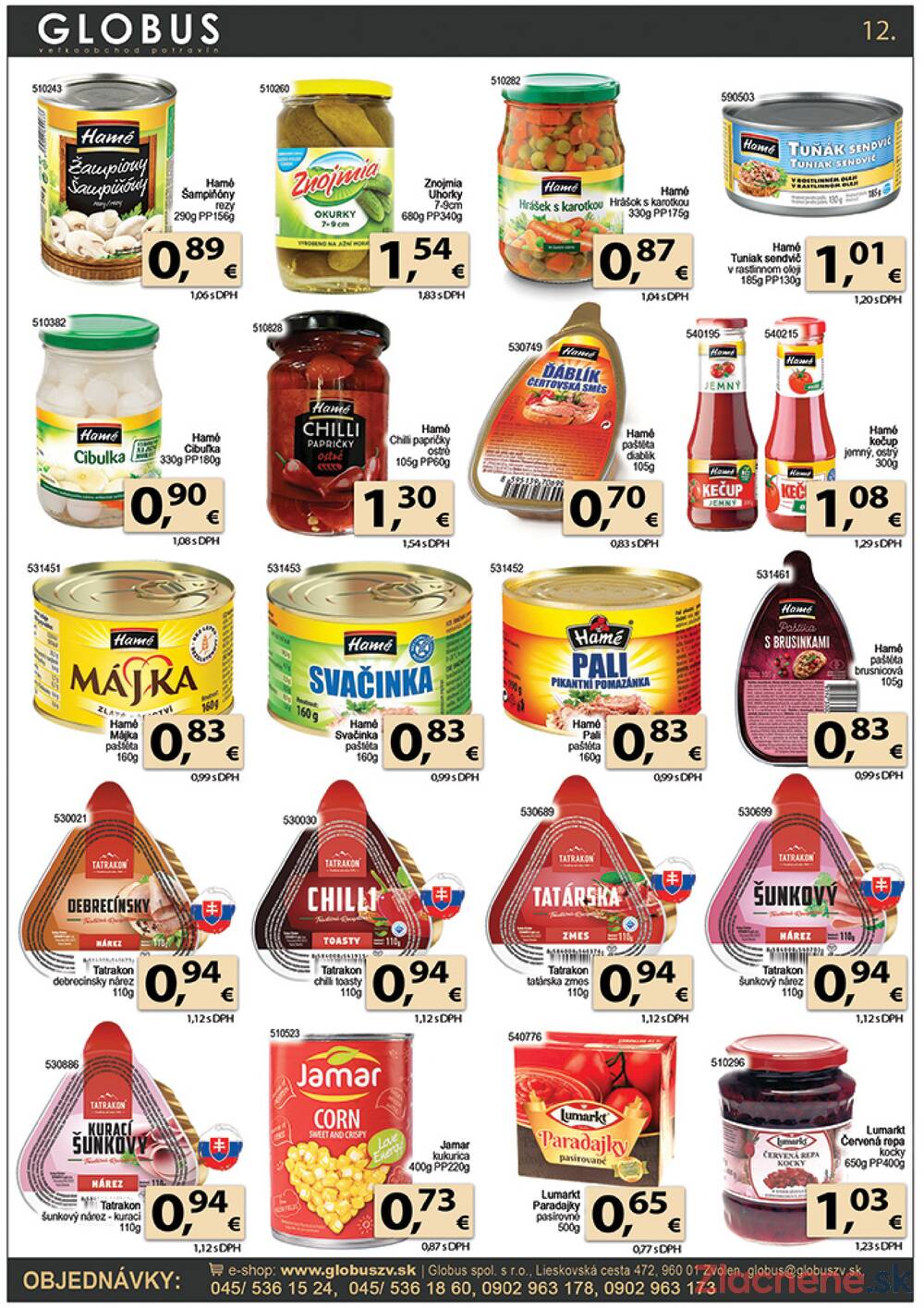Leták Globus - Globus do 7.4. - strana 12