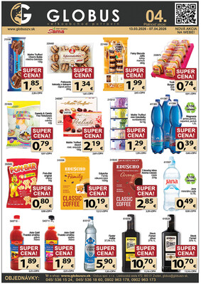 leták Globus