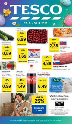 leták Tesco