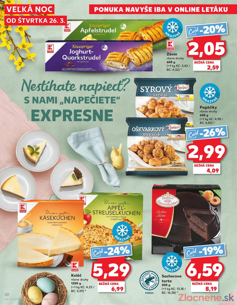 Kaufland 26.3. - 31.3. - Kaufland Tvrdošín