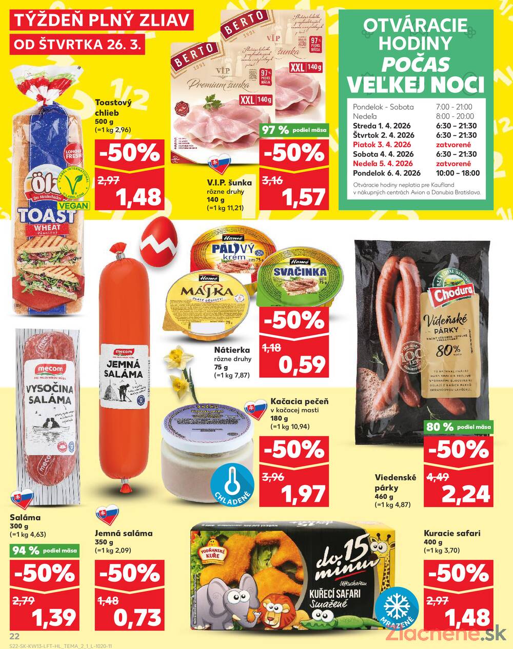 Leták Kaufland - Kaufland 26.3. - 31.3. - Kaufland Dolný Kubín - strana 22