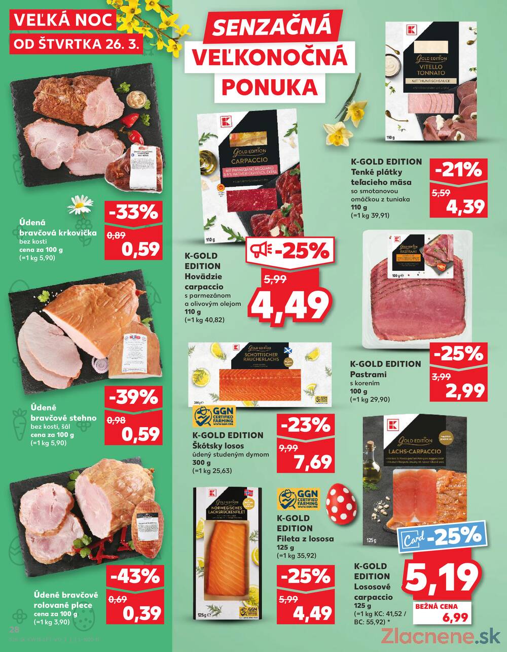 Leták Kaufland - Kaufland 26.3. - 31.3. - Kaufland (A. H. Škultétyho, Veľký Krtíš) - strana 28