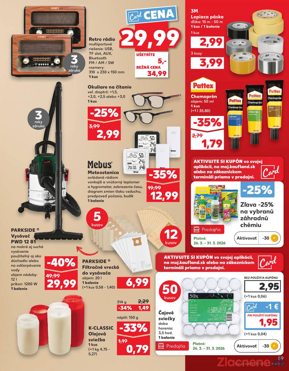 Kaufland 26.3. - 31.3. - Kaufland Trnava - Juh - Bratislavská