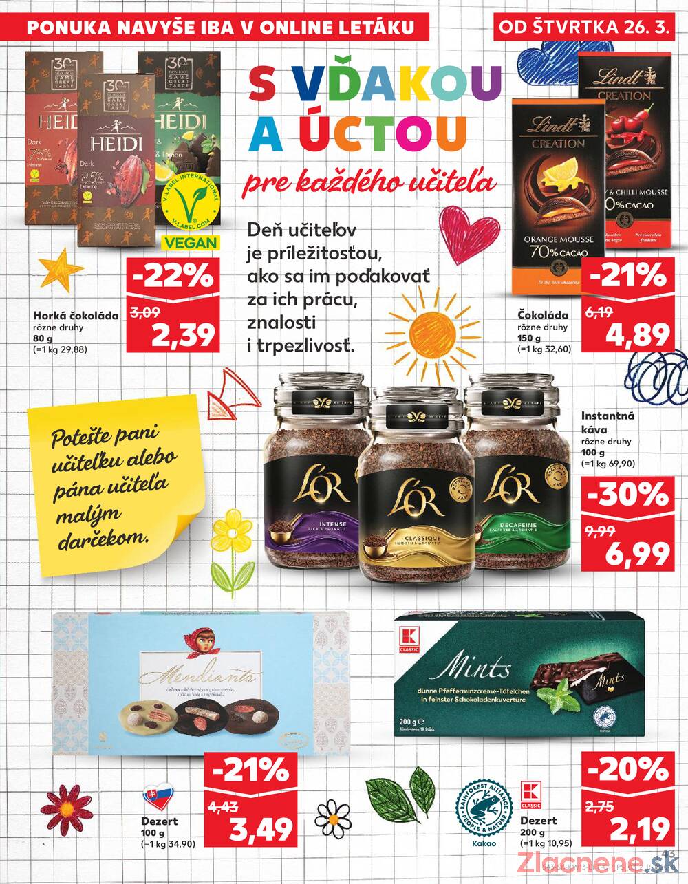 Kaufland 26.3. - 31.3. - Kaufland Prešov - Sekčov 