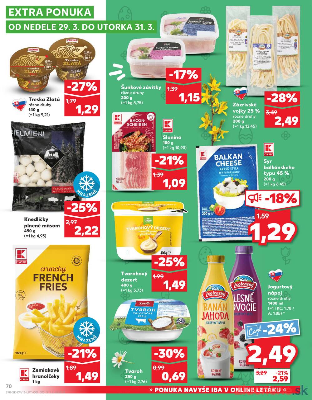 Kaufland 26.3. - 31.3. - Kaufland Banská Bystrica - Majer