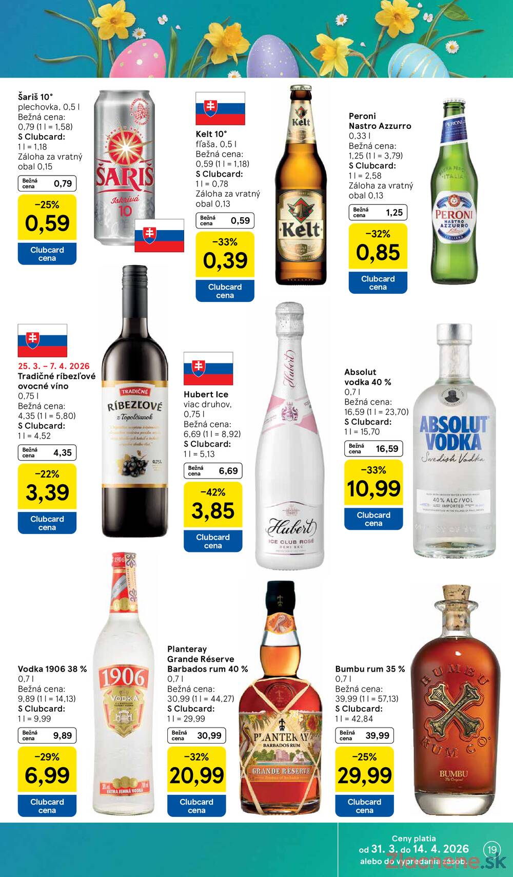 Leták Tesco - Tesco malé hypermarkety od 31.3. do 7.4. - strana 19 Leták Tesco - Tesco malé hypermarkety od 31.3. do 7.4. - strana 19