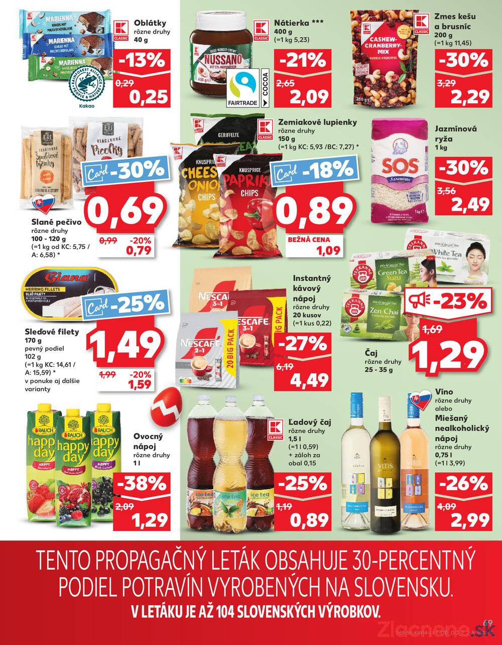 Leták Kaufland - Kaufland 1.4. - 8.4. - Kaufland Michalovce - strana 69