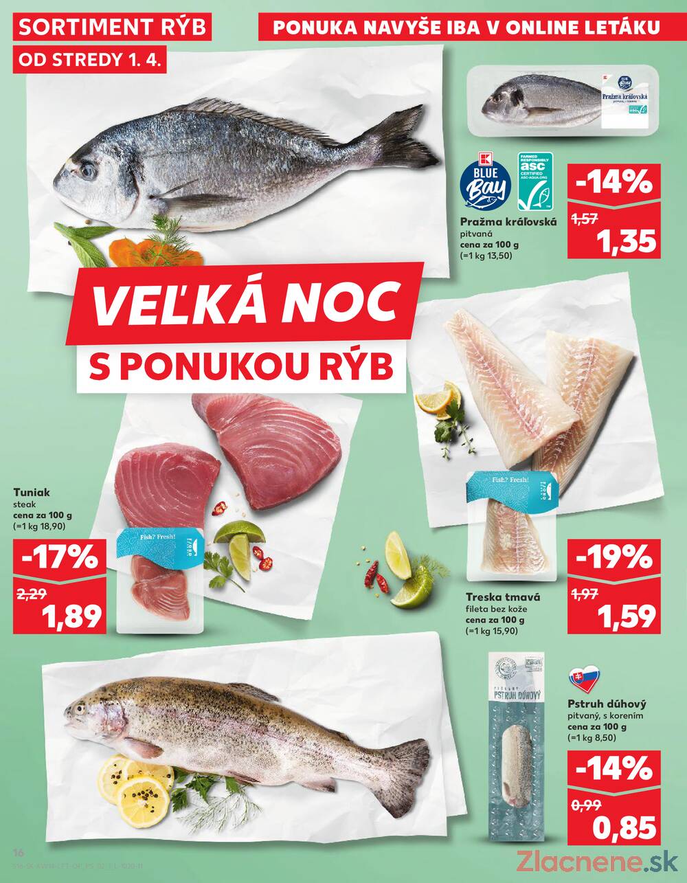 Leták Kaufland - Kaufland 1.4. - 8.4. - Kaufland Púchov - strana 16