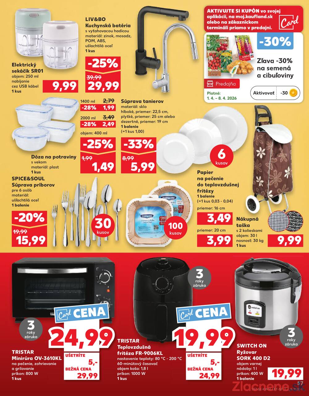 Kaufland 1.4. - 8.4. - Kaufland Poprad - Jiřího Wolkera