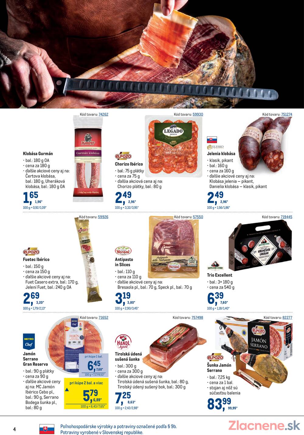 Leták METRO - METRO Maloobchod do 7.4. - strana 4