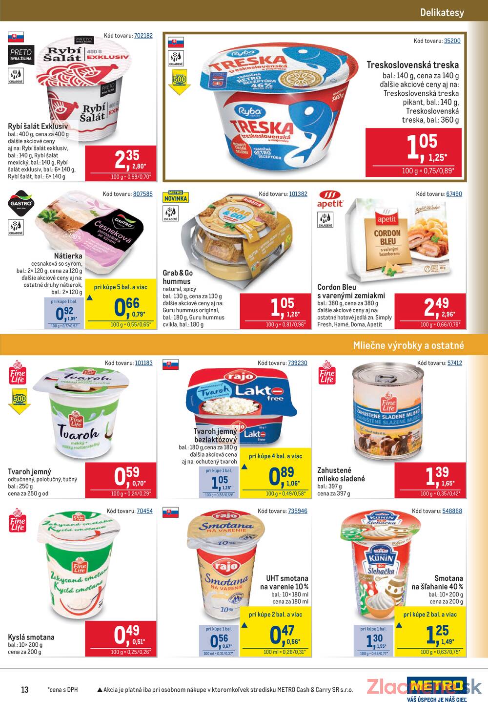 METRO Maloobchod do 7.4.