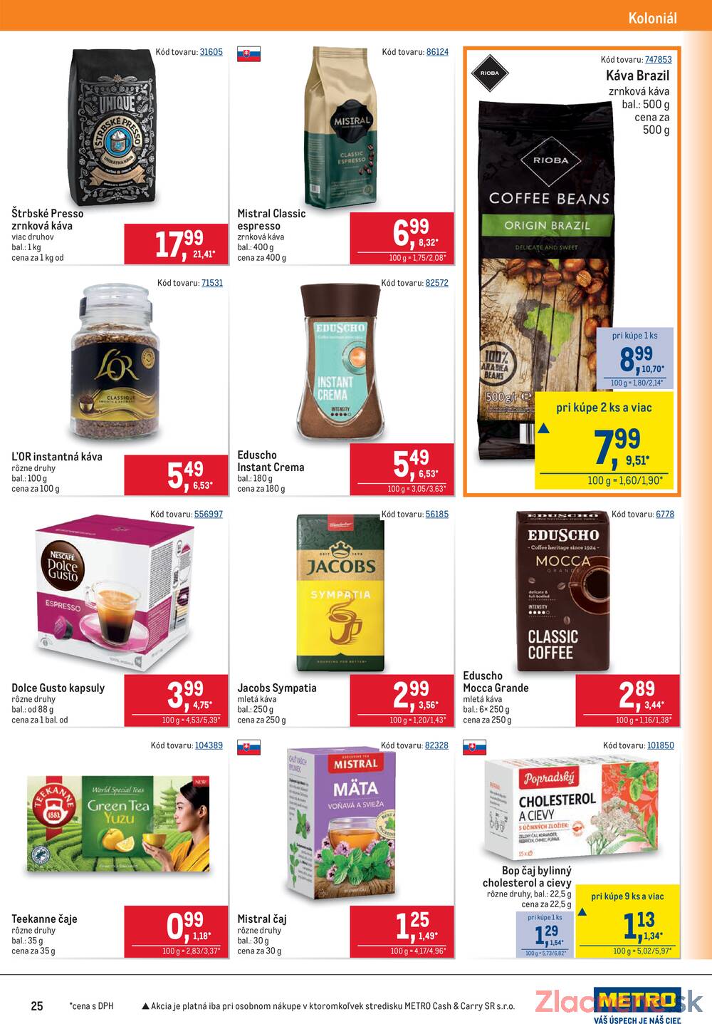 METRO Maloobchod do 7.4.