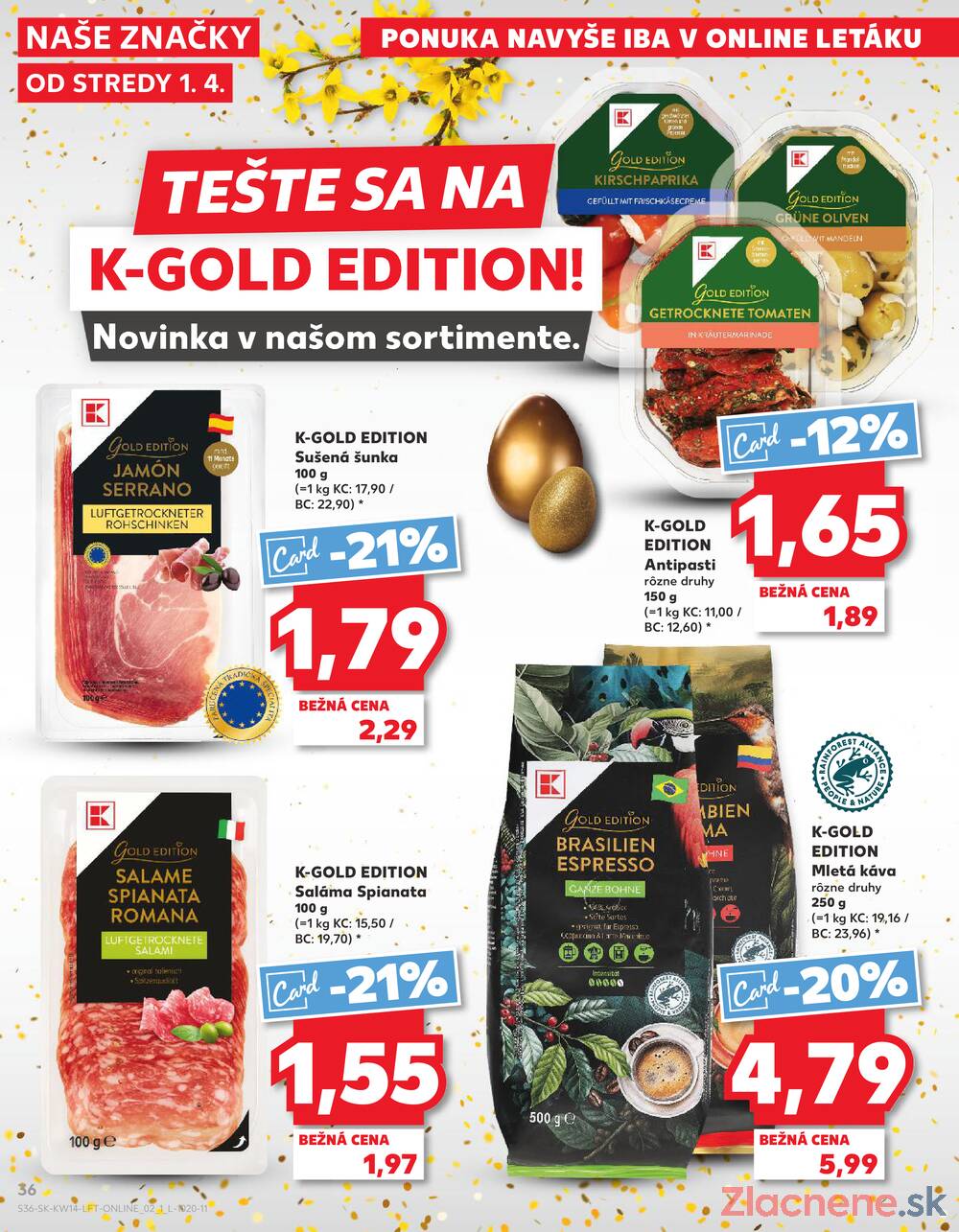 Kaufland 1.4. - 8.4. - Kaufland Piešťany