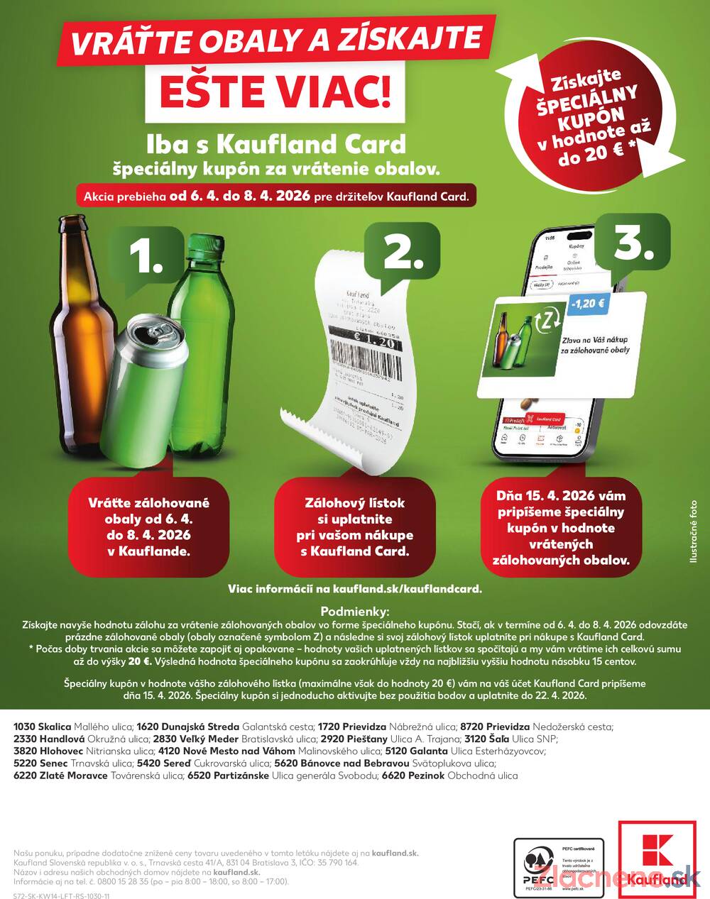 Kaufland 1.4. - 8.4. - Kaufland Sereď