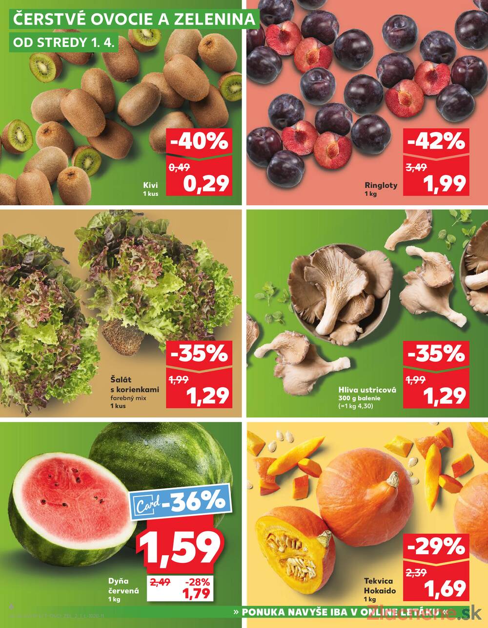 Kaufland 1.4. - 8.4. - Kaufland Bánovce nad Bebravou