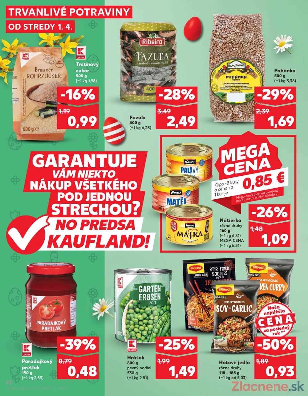 Kaufland 1.4. - 8.4. - Kaufland Bánovce nad Bebravou