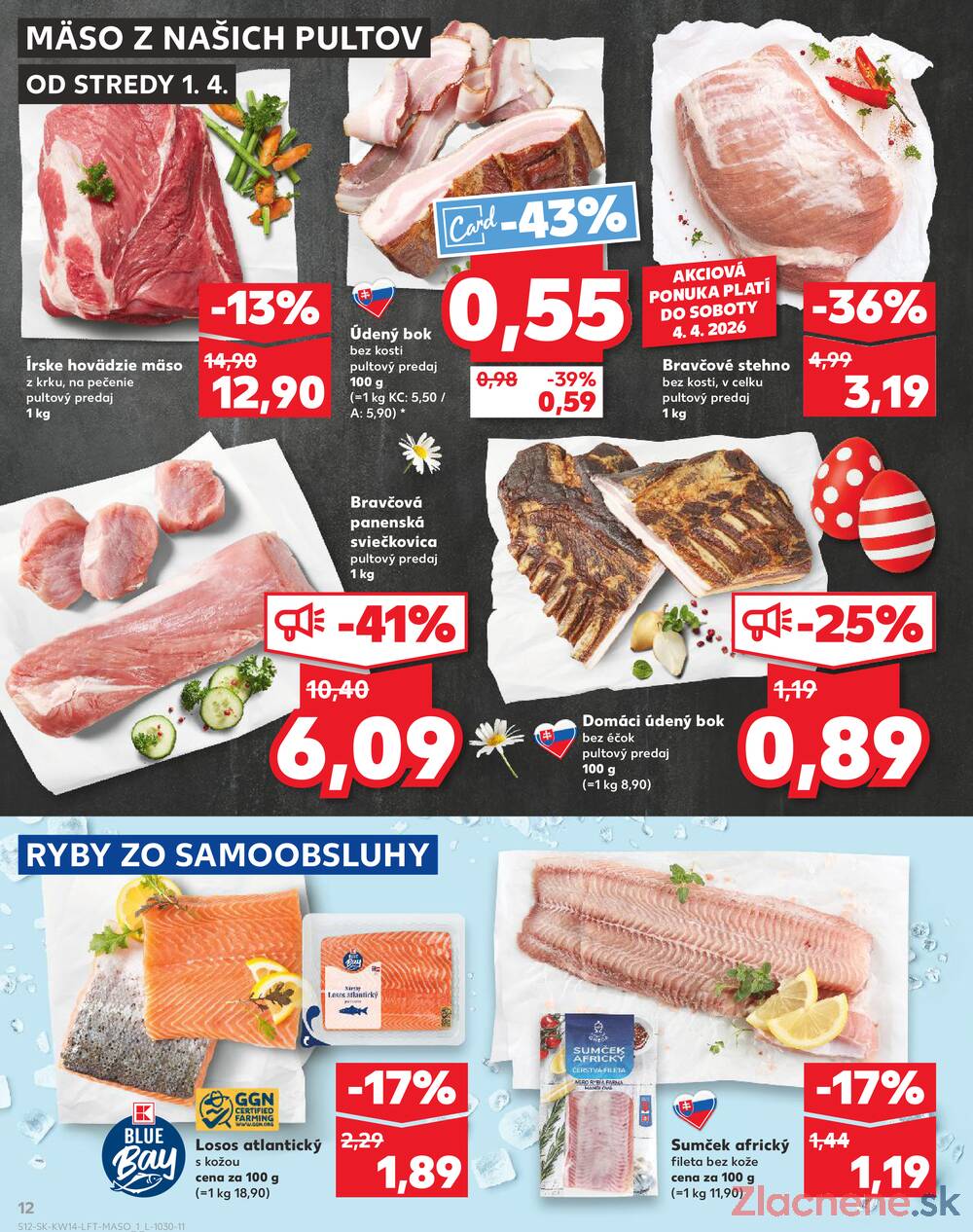 Kaufland 1.4. - 8.4. - Kaufland Zlaté Moravce