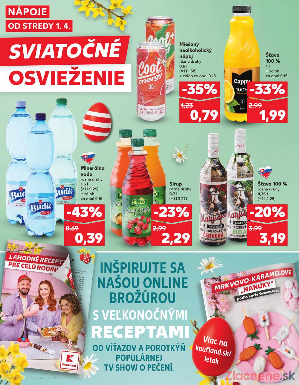 Kaufland 1.4. - 8.4. - Kaufland Zlaté Moravce