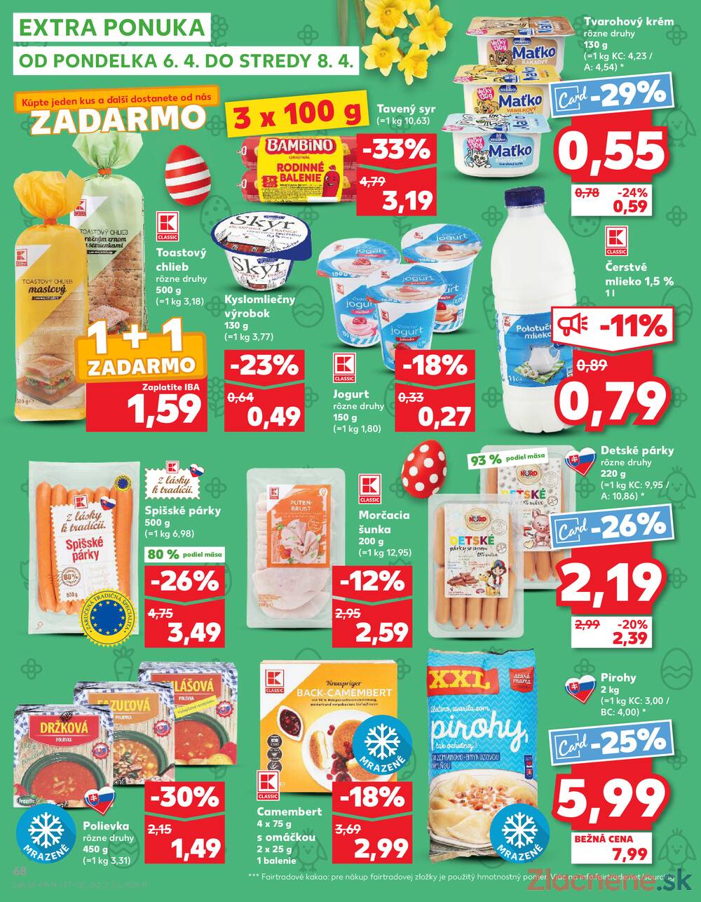 Kaufland 1.4. - 8.4. - Kaufland Zlaté Moravce