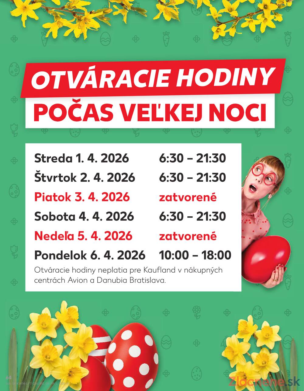 Kaufland 1.4. - 8.4. - Kaufland Bratislava - Rača