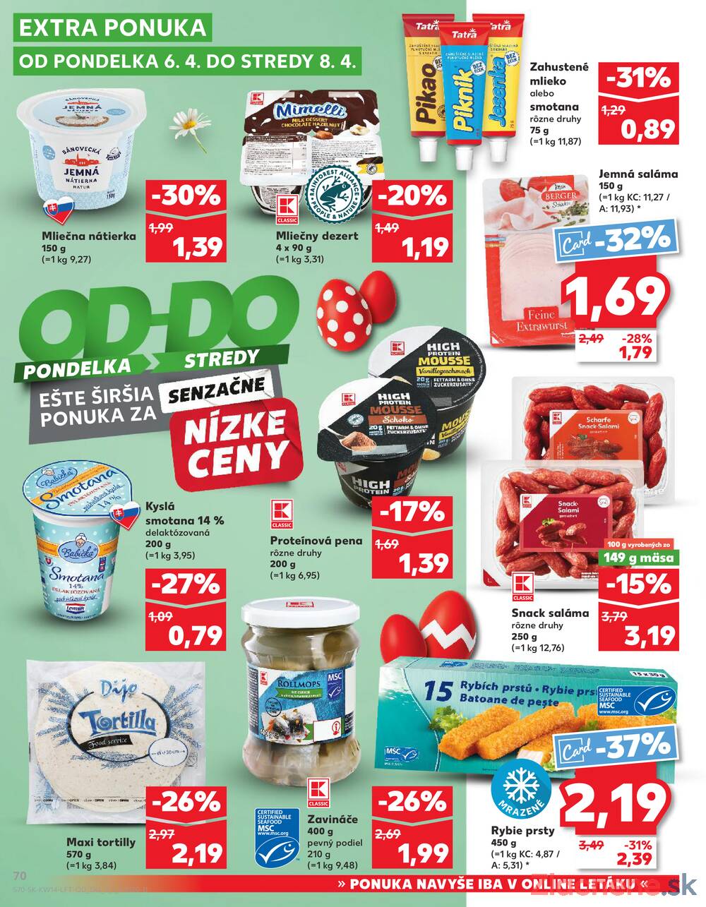 Kaufland 1.4. - 8.4. - Kaufland Bratislava - Rača