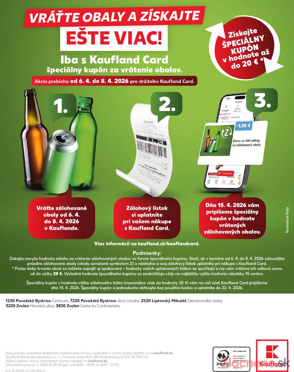 Leták Kaufland - Kaufland 1.4. - 8.4. - Kaufland Zvolen Zapad-Teplicky - strana 72