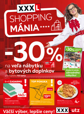 leták XXXLutz