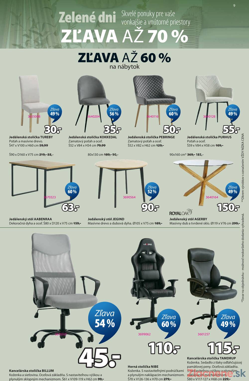 Leták Jysk - Jysk od 8.4. do 14.4.2026 - strana 9