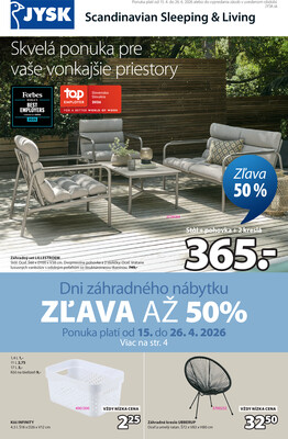leták Jysk