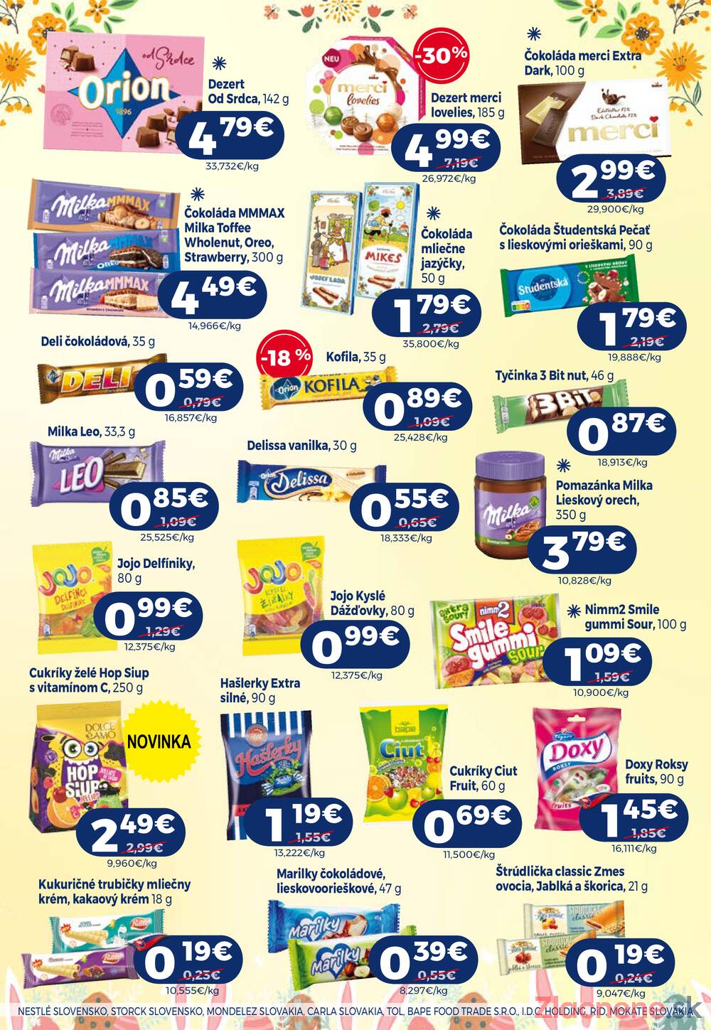 Leták MILK - AGRO - MILK - AGRO do 14.4. - strana 10