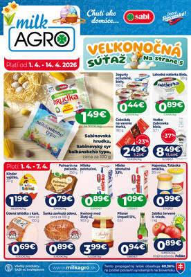 MILK - AGRO : 1 leták