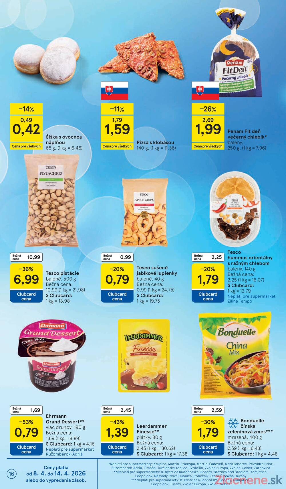 Tesco supermarkety od 8.4. do 14.4.2026