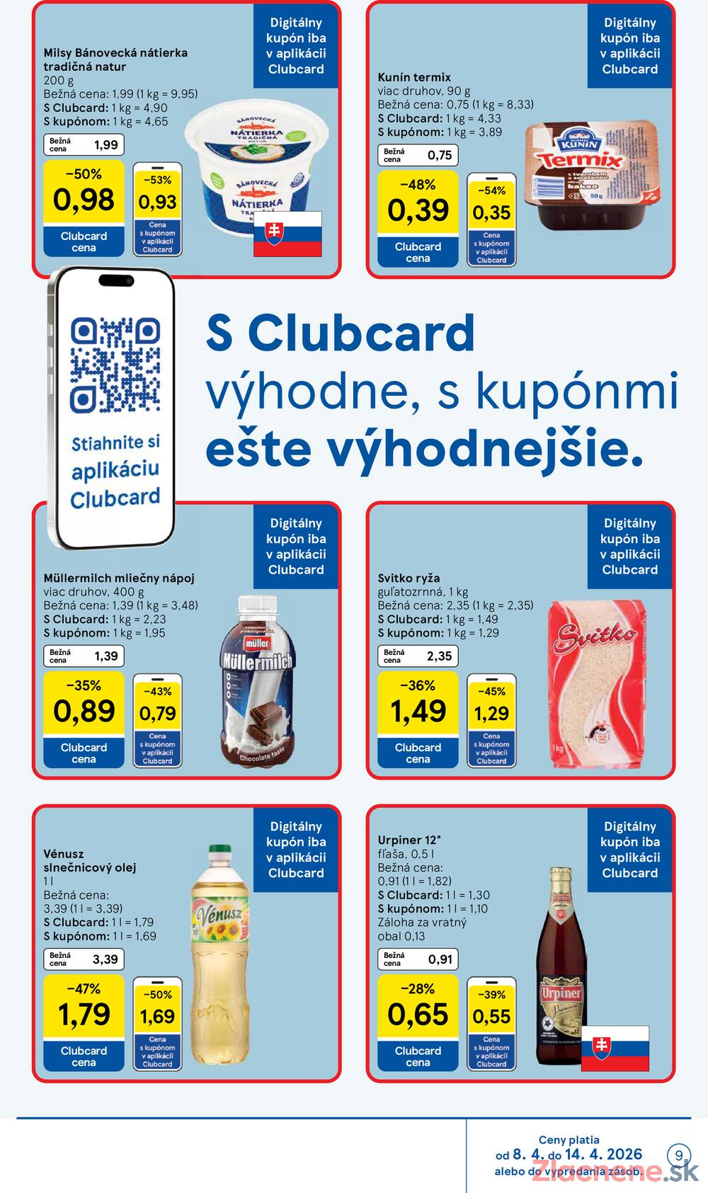 Tesco malé hypermarkety 7.4. - 14.4.