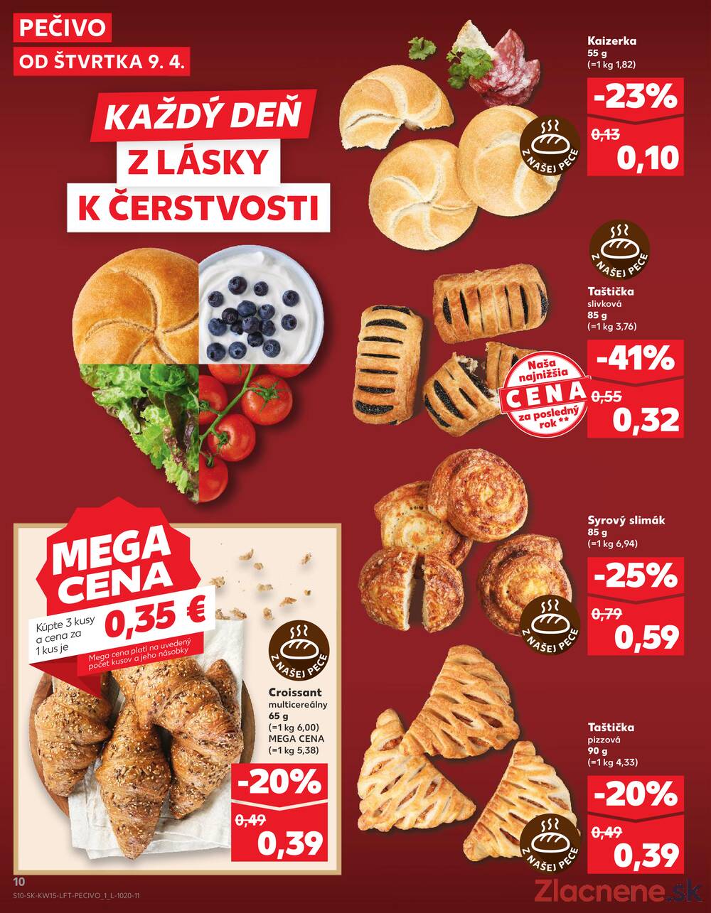 Leták Kaufland - Kaufland 9.4. - 15.4. - Kaufland Humenné - strana 10