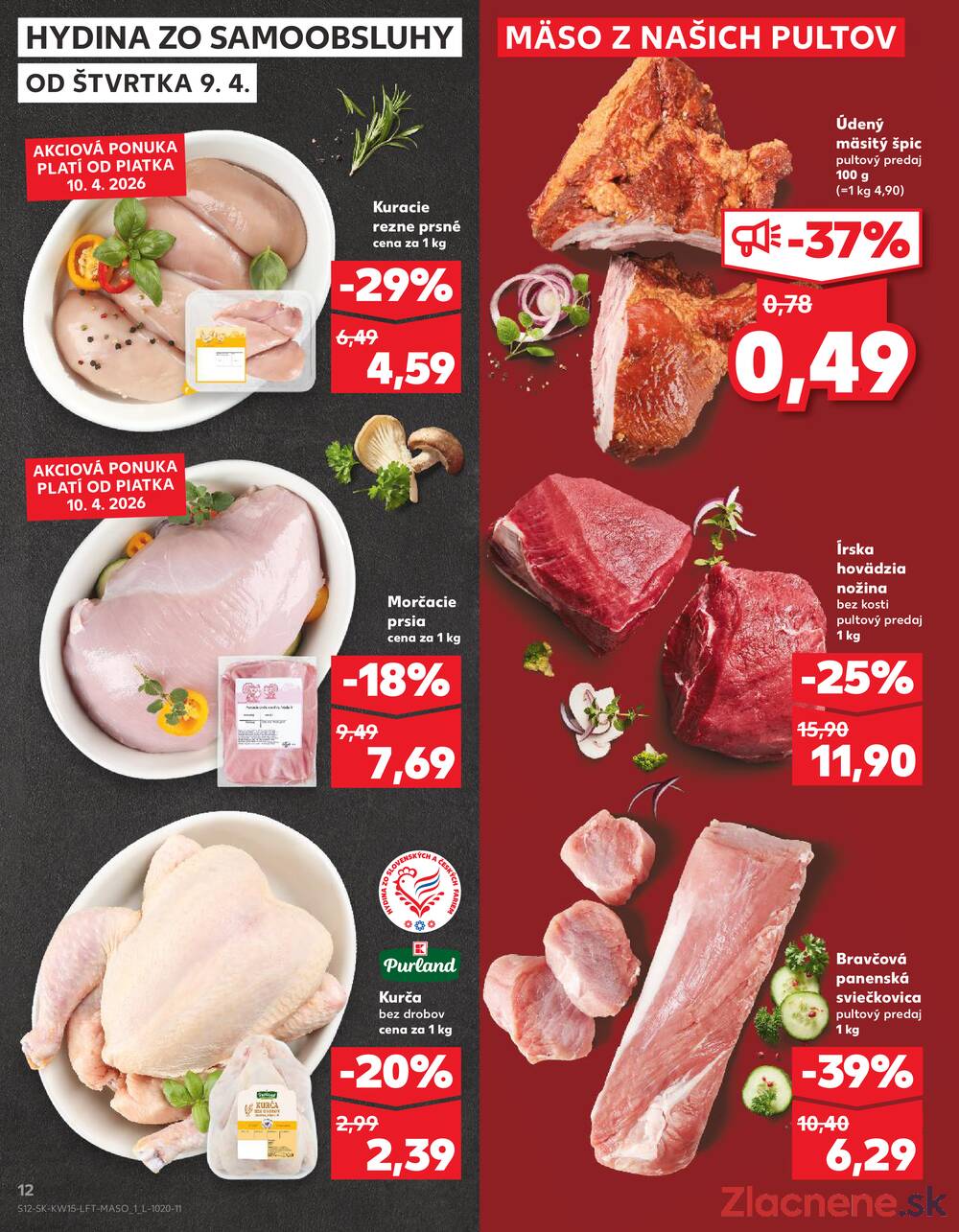 Kaufland 9.4. - 15.4. - Kaufland Bardejov