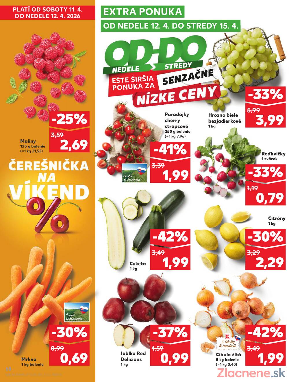 Kaufland 9.4. - 15.4. - Kaufland Dunajská Streda