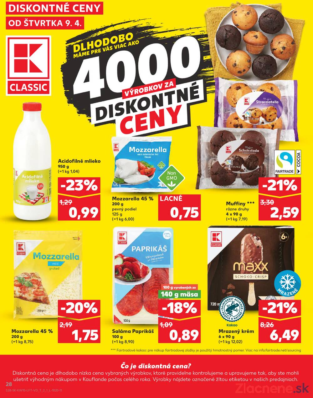 Kaufland 9.4. - 15.4. - Kaufland Piešťany