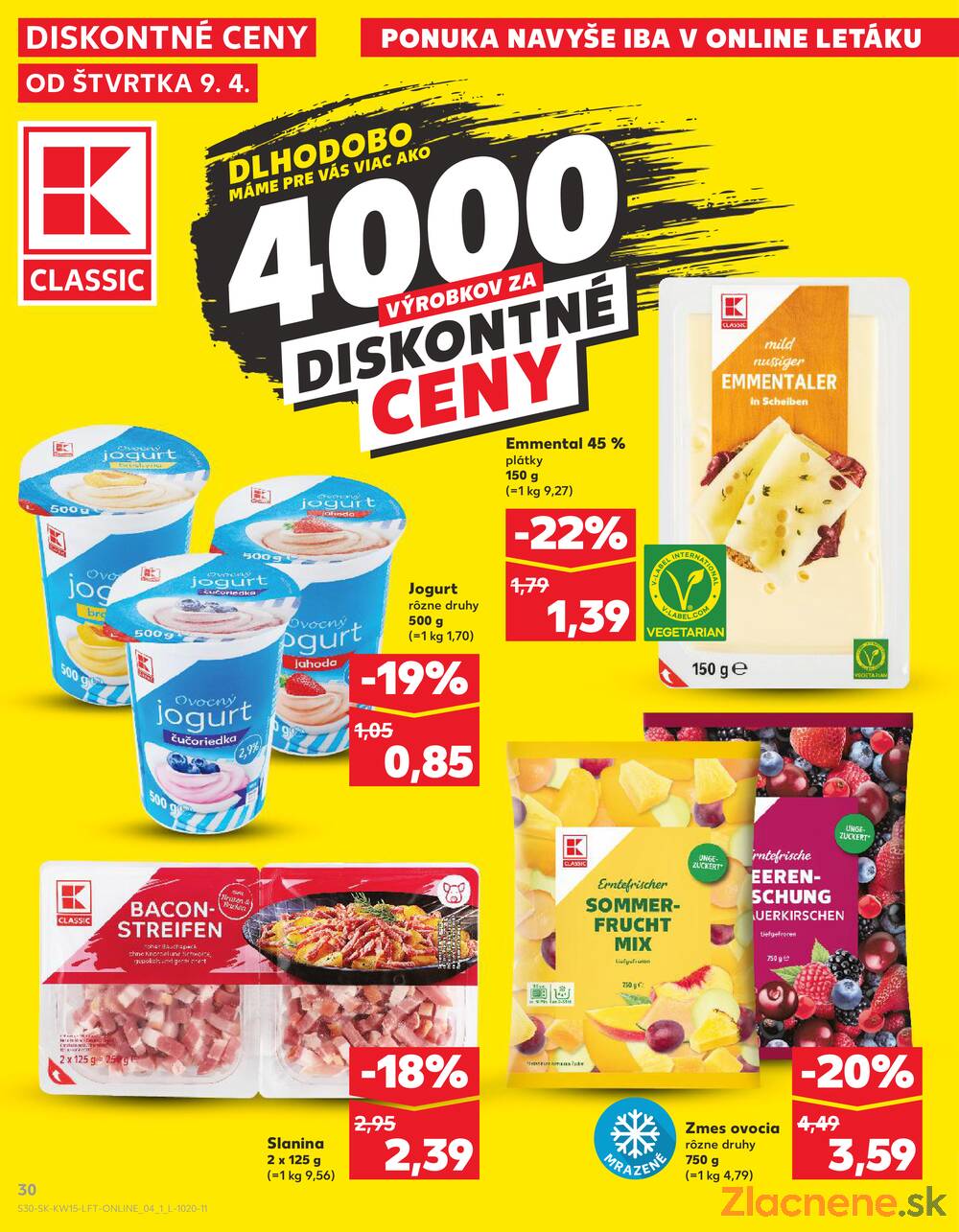 Kaufland 9.4. - 15.4. - Kaufland Trnava - Nová ul.