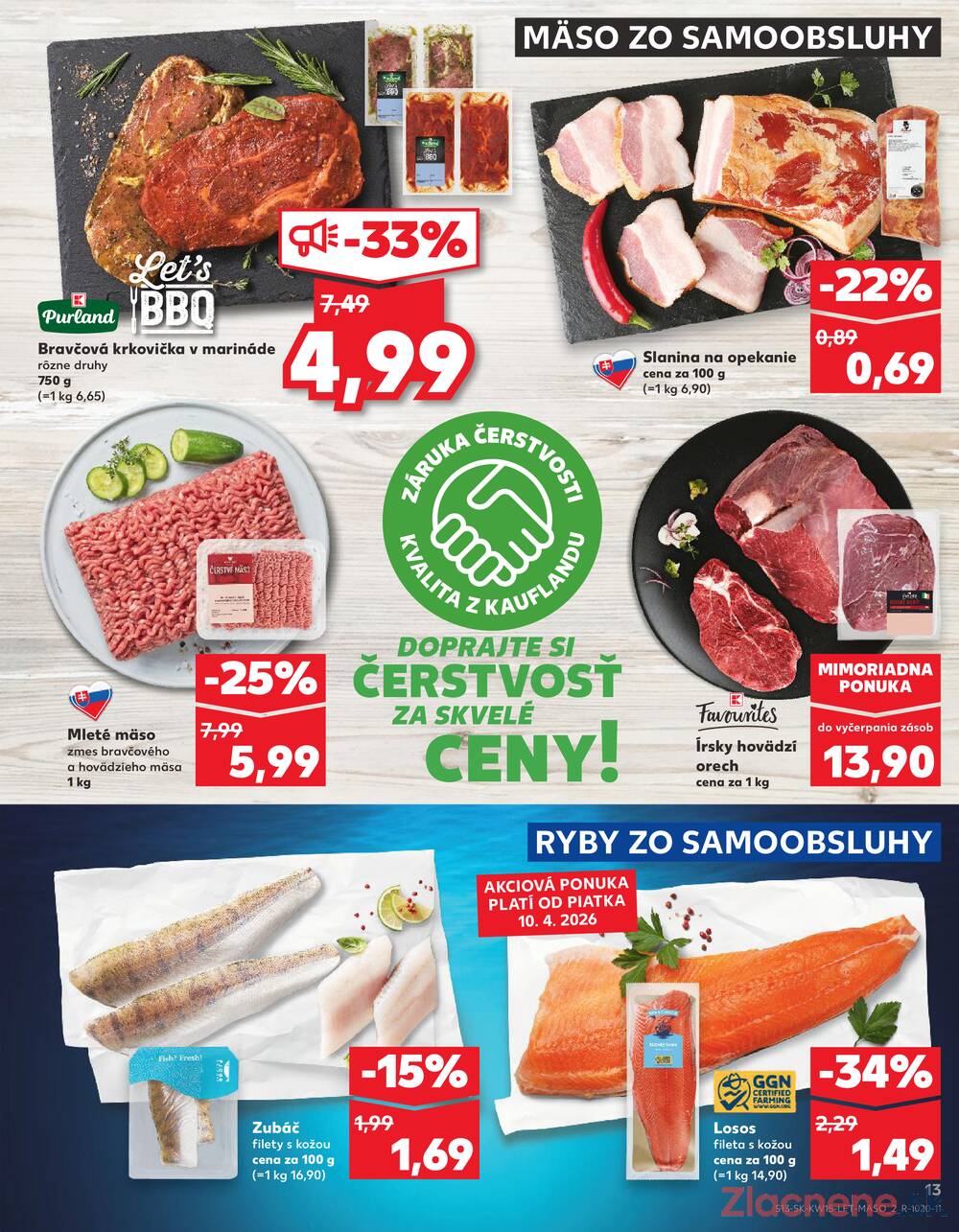 Kaufland 9.4. - 15.4. - Bratislava-Patrónka