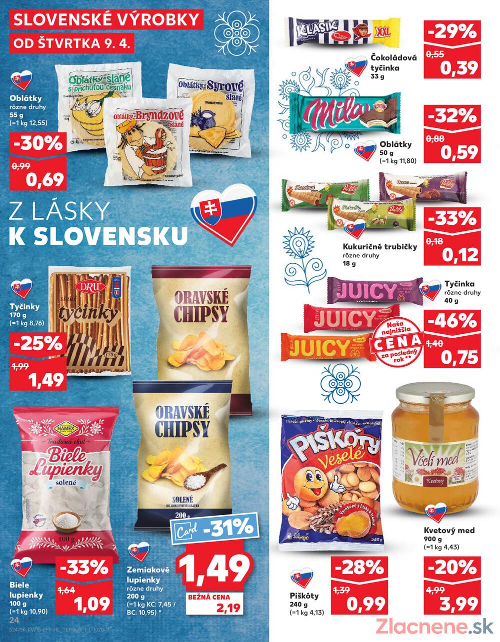 Leták Kaufland - Kaufland 9.4. - 15.4. - Kaufland Banská Bystrica - Majer - strana 24