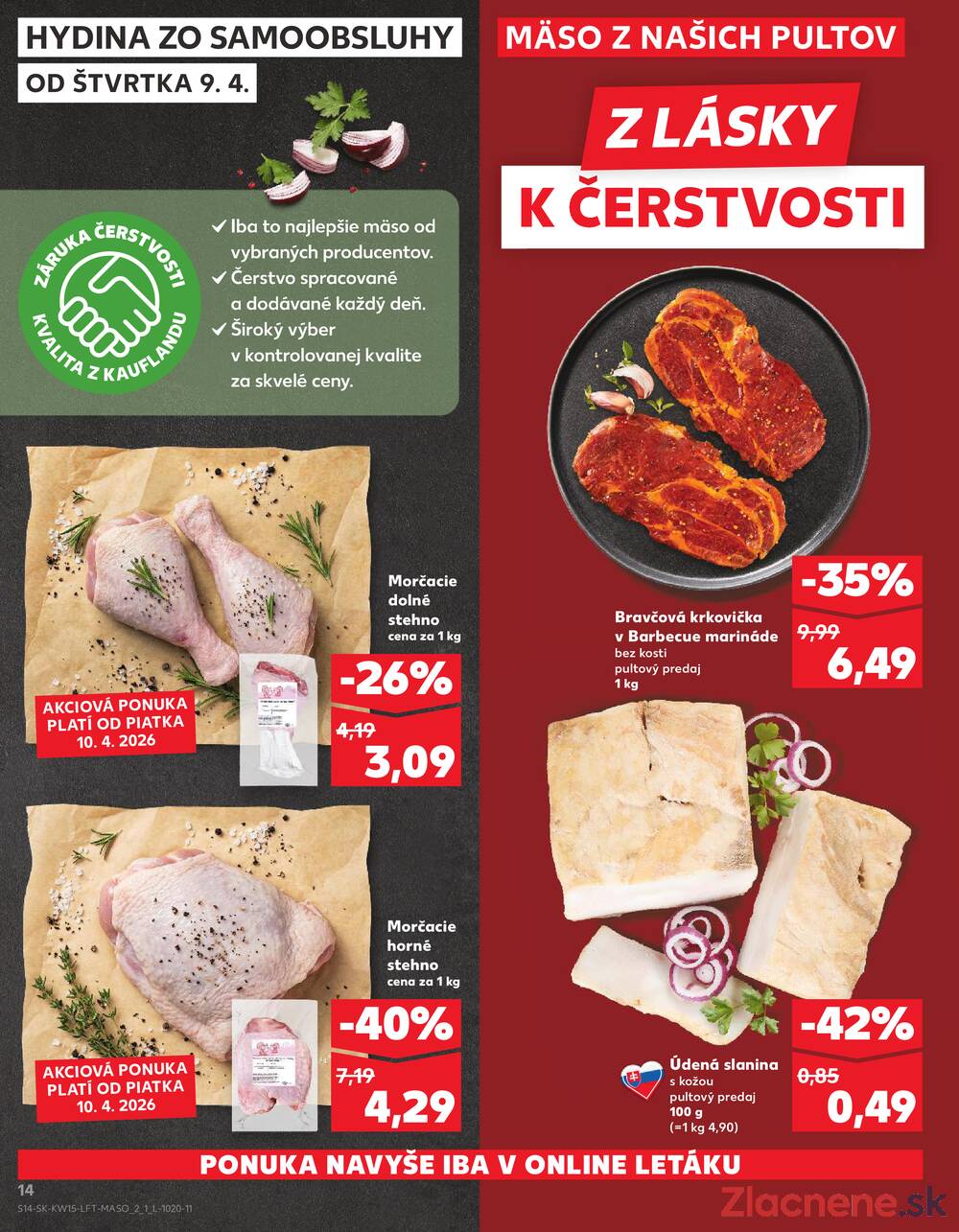 Kaufland 9.4. - 15.4. - Kaufland Prešov - Sídlisko 3