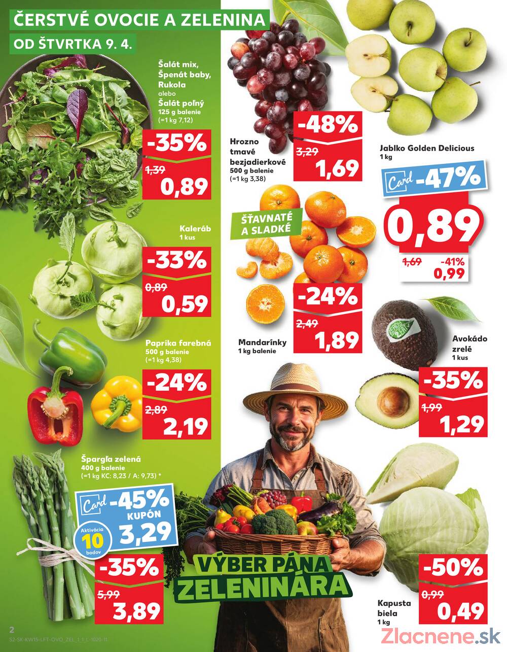 Leták Kaufland - Kaufland 9.4. - 15.4. - Kaufland Košice - Popradská  - strana 2